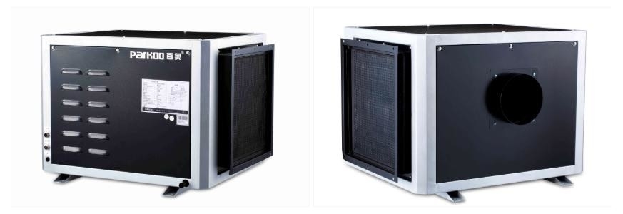 Установленный потолком тип обжатия Dehumidifier 10L/H растя эффектно совмещает стиль