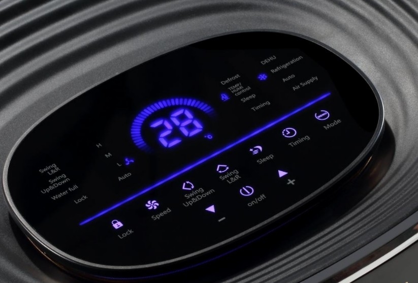 9000BTU портативный испарительный кондиционер 4 режима работы 2 скорости вентилятора
